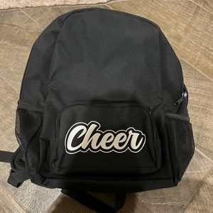 Cheerleading.com Black Cheer Backpack